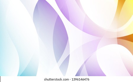 Wave Creative Background. For Business Presentation Wallpaper, Flyer, Cover. Colorful Vector Illustration