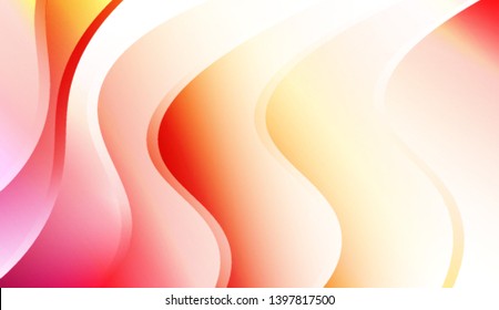 Wave Creative Background. For Business Presentation Wallpaper, Flyer, Cover. Colorful Vector Illustration