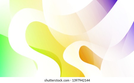 Wave Creative Background. For Business Presentation Wallpaper, Flyer, Cover. Colorful Vector Illustration