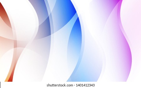 Wave Creative Background. For Business Presentation Wallpaper, Flyer, Cover. Colorful Vector Illustration