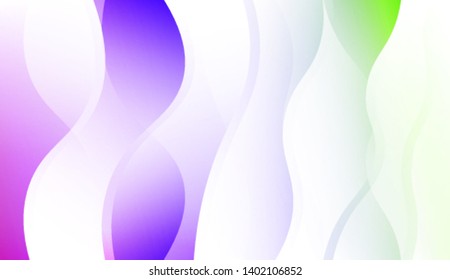 Wave Creative Background. For Business Presentation Wallpaper, Flyer, Cover. Colorful Vector Illustration