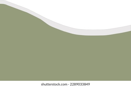 Wave Curve border abstract illustration