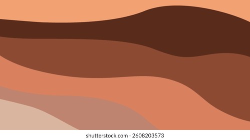 Wave curve design, modern line pattern, graphic covec vector illustration .