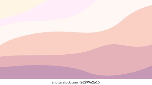 Design de curva de onda, padrão de linha moderno, ilustração de vetor de cobertura gráfica .