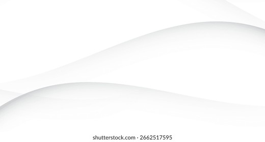 Fondo de neumorfismo tridimensional de curva de onda