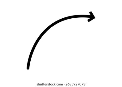 Onda curva icono de flecha larga, icono de flecha, icono de flecha larga, icono de flecha arriba y abajo.