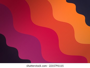wave design background with dark red color. vector illustration