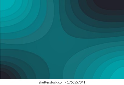 Wave design, papercut background. with free with copy space for banner, poster, web design, flyers etc. Vector illustration