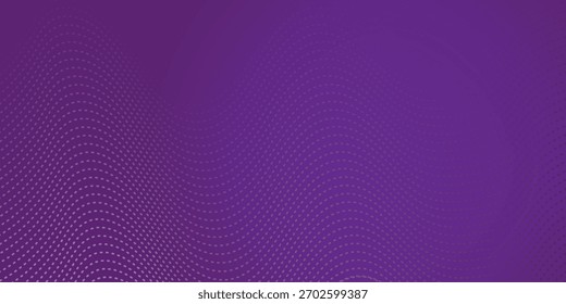 Wellenpunkte rosafarbener violetter abstrakter Hintergrund. Vektorgrafik-Design für Präsentation, Banner, Abdeckung, Web, Flyer, Karte, Poster, Tapete, Textur, Folie und Magazin