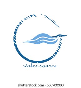 wave, drops, water