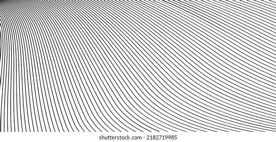 wave flowing lines blend smooth wavy abstract background vector. diagonal line architecture geometry tech abstract subtle background vector illustration