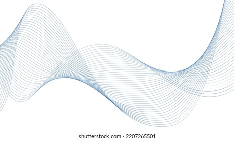 wave flowing lines blend smooth wavy abstract background vector.white diagonal line architecture geometry tech abstract subtle background vector illustration