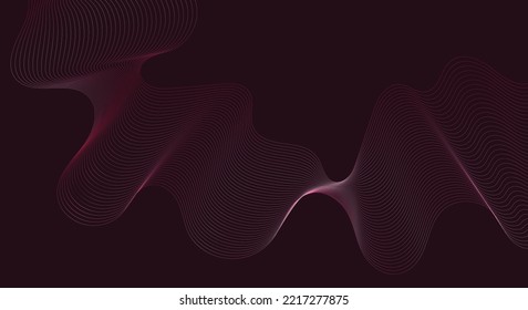 wave flowing lines blend smooth wavy abstract background vectors. diagonal line architecture geometry tech abstract subtle background vector illustration