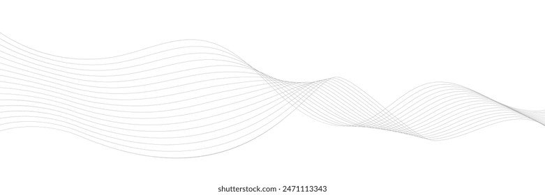 Wave flowing liquid line abstract background. Abstract background with business lines. Vector Illustration.