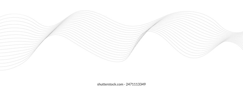 Abstrakter Hintergrund der Wellenströmungsflüssigkeitslinie. Abstrakter Hintergrund mit Geschäftsfeldern. Vektorillustration.