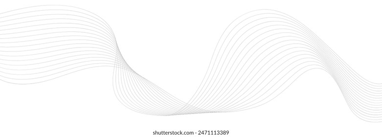 Wave flowing liquid line abstract background. Abstract background with business lines. Vector Illustration.