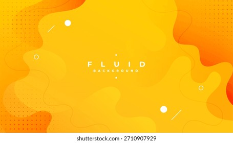 Welle von Fluid-Gradienten-Banner für einen glatten und dynamischen Design-Vektor