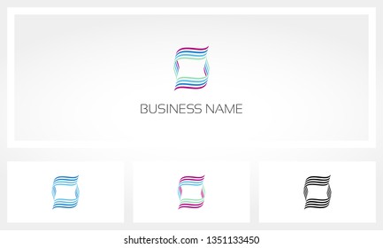 Wave Frame Logo