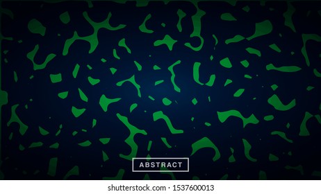 Wave and geometric color background design. Dynamic shapes composition with gradient color. Modern and futuristic design for cover and poster. Eps10 vector.