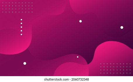 Wave and geometric color background design.  Fluid gradient shapes composition. Futuristic design posters. Eps10 vector