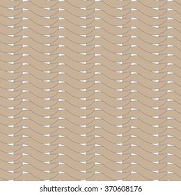 Wave geometric seamless pattern. Fashion graphic background design. Modern stylish abstract texture. color template for prints, textiles, wrapping, wallpaper, website etc. VECTOR illustration