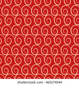Wave geometric seamless pattern. Fashion graphic background design. Modern geometric stylish abstract texture. Colorful template 4 prints, textiles, wrapping,wallpaper, website etc VECTOR illustration