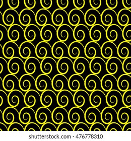 Wave geometric seamless pattern. Fashion graphic background design. Modern geometric stylish abstract texture. Colorful template 4 prints, textiles, wrapping,wallpaper, website etc VECTOR illustration