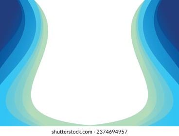 wave gradient background modern style 