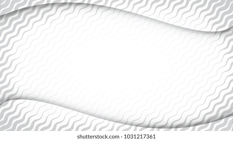 Wave Halftone Engraving Black and White Striped Texture. Lined Gradient Template for Design, Background, Wrapping, Website Decoration