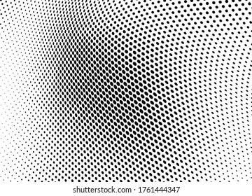 Textura de media tonalidad ondulada. Resumen de fondo caótico monocromo. Plantilla para imprimir sobre papel envolvente, tela, carteles, tarjetas de visita. Fondo en blanco y negro para los sitios web
