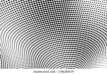 Textura de media tonalidad ondulada. Resumen de fondo caótico monocromo. Plantilla para imprimir sobre papel envolvente, tela, carteles, tarjetas de visita. Fondo en blanco y negro para los sitios web