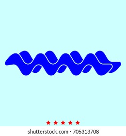 Wave  icon .