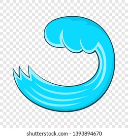 Wave icon. Cartoon illustration of wave vector icon for web