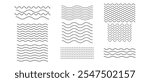 Wave icon. flat and simple see wave vector. vector illustration.