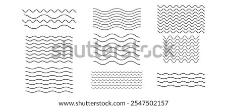 Wave icon. flat and simple see wave vector. vector illustration.