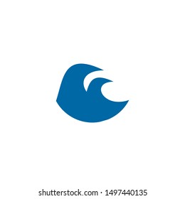 Wave icon logo design inspiration vector illustration template