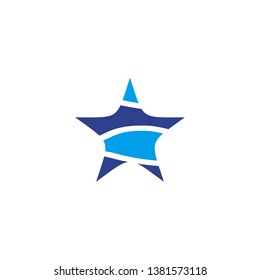 Wave icon logo design vector template