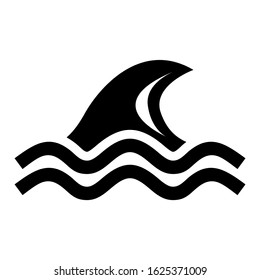wave icon or logo isolated sign symbol vector illustration - high quality black style vector icons
