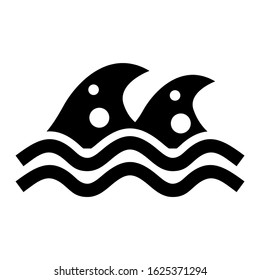 wave icon or logo isolated sign symbol vector illustration - high quality black style vector icons
