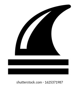 wave icon or logo isolated sign symbol vector illustration - high quality black style vector icons
