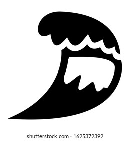 wave icon or logo isolated sign symbol vector illustration - high quality black style vector icons

