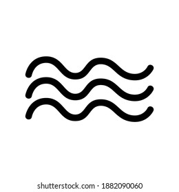 wave icon or logo isolated sign symbol vector illustration - high quality black style vector icons
