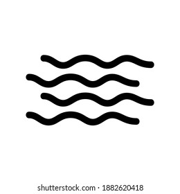 wave icon or logo isolated sign symbol vector illustration - high quality black style vector icons
