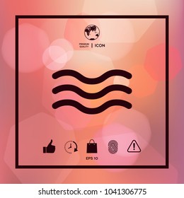 Wave Icon symbol