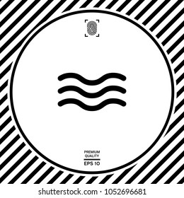 Wave Icon symbol