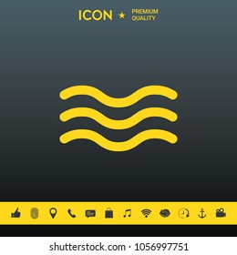 Wave Icon symbol