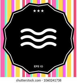 Wave Icon symbol