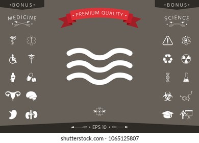 Wave Icon symbol