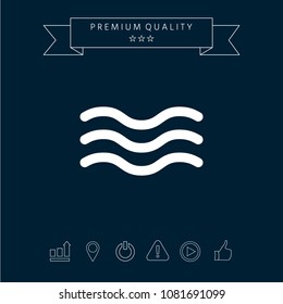 Wave Icon symbol