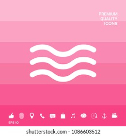 Wave Icon symbol
